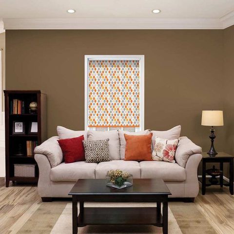 BeeHouse Tangerine Translucent Roller Blinds W: 150cm H: 200cm