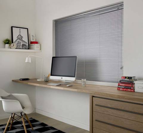 Madiba Platinum Venetian Blinds W: 200cm H: 200cm