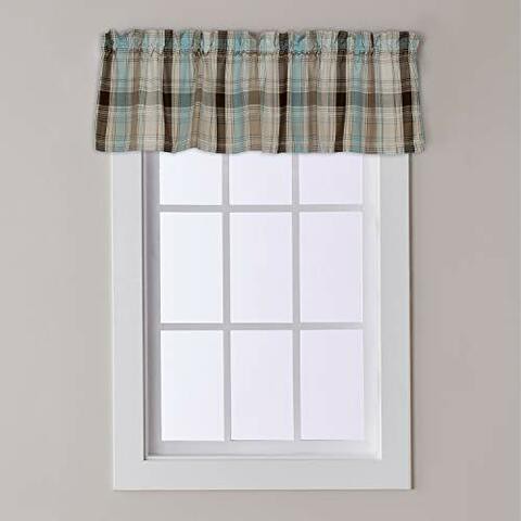 Skl Home By Saturday Knight Ltd. Cooper Valance, Blue, 58 Inches X 13 Inches