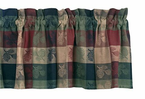 Park Designs Pinecone Valance, 72 By 14&quot;