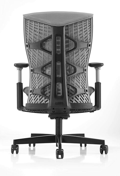 ICON Chair, Premium Ergonomic Gaming &amp; Office Chair by Navodesk (Grey Mesh, Black Frame)