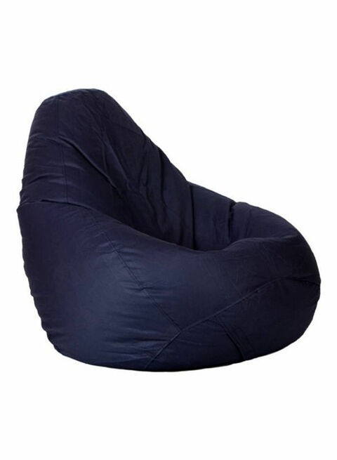 Luxe Decora Xl Tear Drop Beanbag Blue One Size