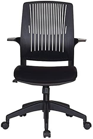 BASIC Chair, Ergonomic Desk Chair, Office &amp; Computer Chair for Home &amp; Office by Navodesk (PURE BLACK)