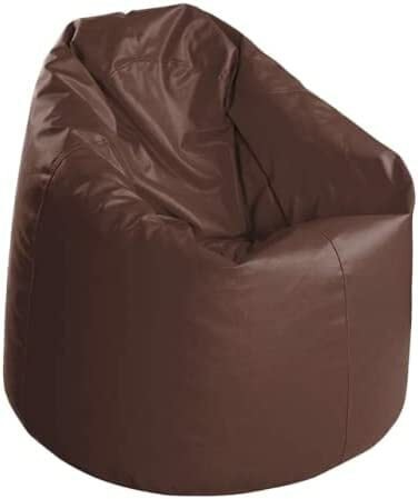 Luxe Decora PVC Bean Bag (Brown)