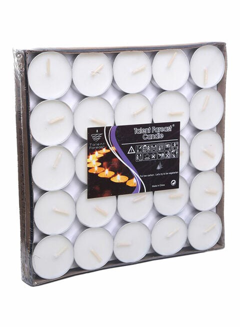 Generic 50-Piece Talent Fareast Tea Light Candle