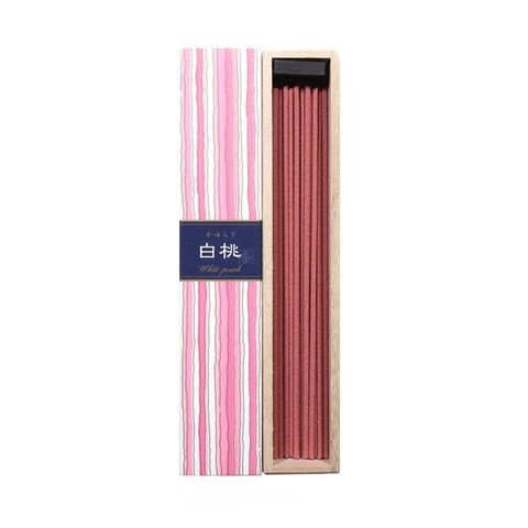 Incense 
KAYURAGI - White Peach 40 sticks