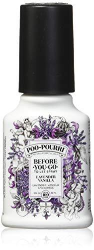 PooPourri Before You Go Spray, Lavender Vanilla, 2 Count of 2 Fl Oz Bottle, 4 Fl Oz