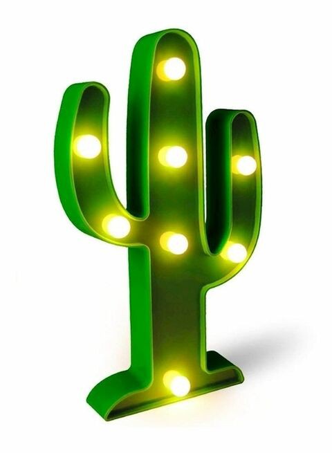 Generic Cactus Decorative Led Lights Multicolour