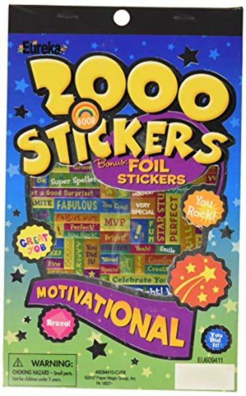 Eureka Motivational Sticker Book