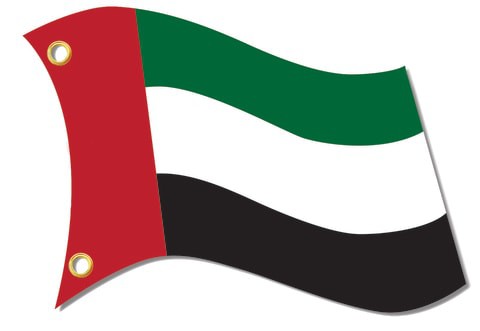 UAE National Flag Large