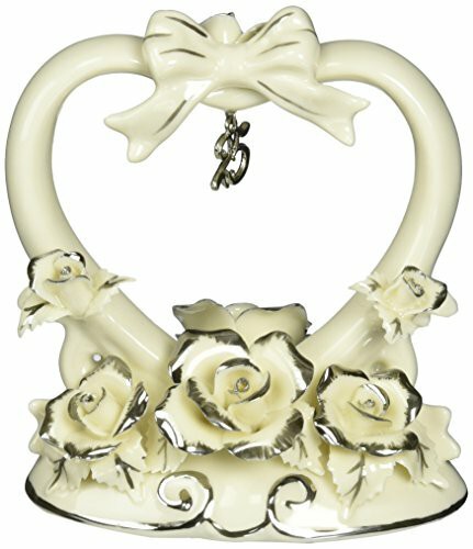 Everlasting 25th Anniversary Rose Cake Topper