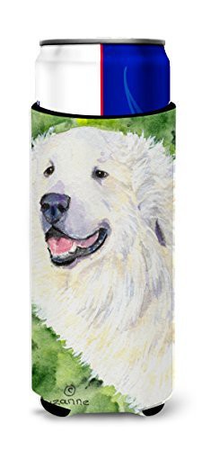 Caroline&#39;s Treasures Ss8981Muk Great Pyrenees Ultra Beverage Insulators For Slim Cans, Slim Can, Multicolor