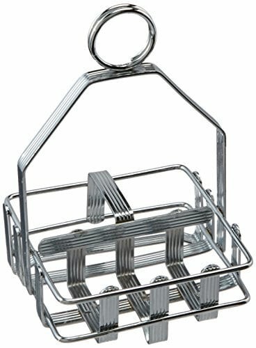 Winco WH-7 Shaker and Packet Holder, Chrome Plated