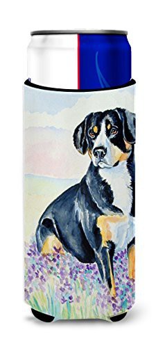 Caroline&#39;s Treasures 7030Muk Entlebucher Mountain Dog Ultra Beverage Insulators For Slim Cans, Slim Can, Multicolor