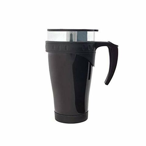 Timolino 16-Ounce Signature Travel Mug, Black