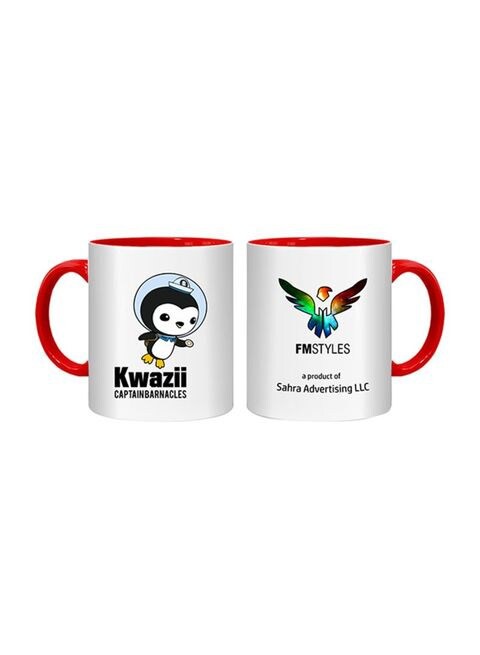 FMstyles Kwazii Captain Barnacles Printed Mug Multicolour 10ounce