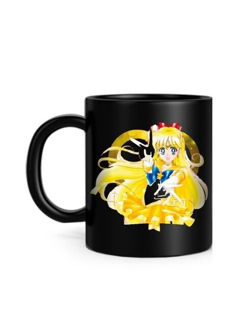 FMstyles Eternal Sailor Venus Printed Mug Black 10 cm