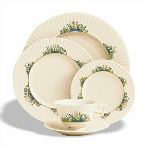 Lenox Rutledge 5-Piece Place Setting, ivory, platinum