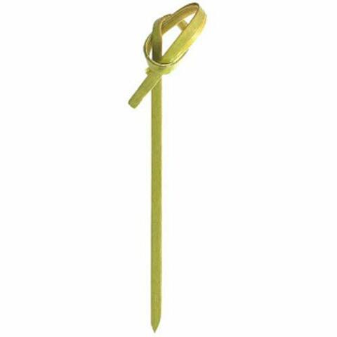 amscan 401254 Small Bamboo Knot Party Frill Picks, 100 Ct., 2.5