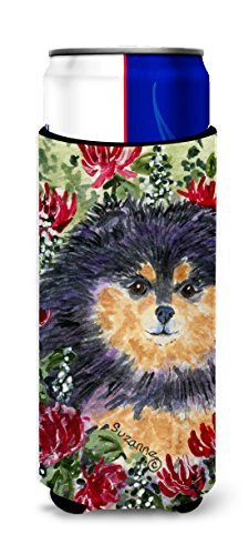 Caroline&#39;s Treasures Ss8727Muk Pomeranian Ultra Beverage Insulators For Slim Cans, Slim Can, Multicolor