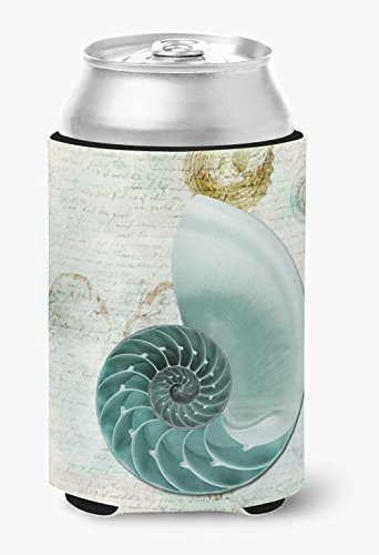 Caroline&#39;s Treasures Sb3037Cc Shells Can Or Bottle Beverage Insulator Hugger, Can Hugger, Multicolor