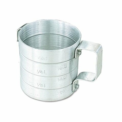 Browne 1/2 qt Aluminum Dry Measuring Cup