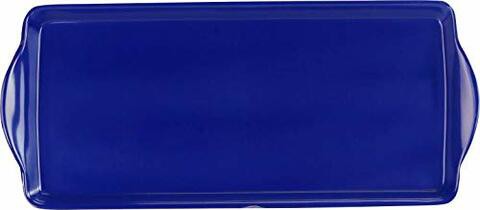 Reston Lloyd Calypso Basics Melamine Tray, Tidbit, Indigo