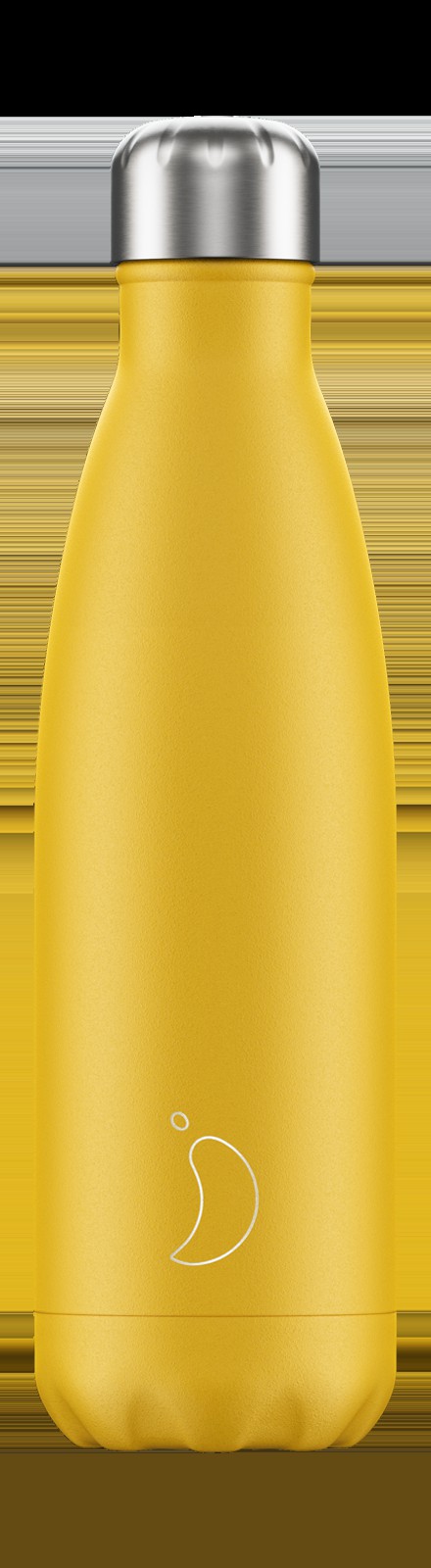 تشيليز قارورة غير لامعة، 500 مل - لون اصفر