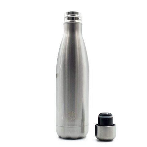 Hybrid Hippie Silver - Basics Collection - Stainless Steel Bottle