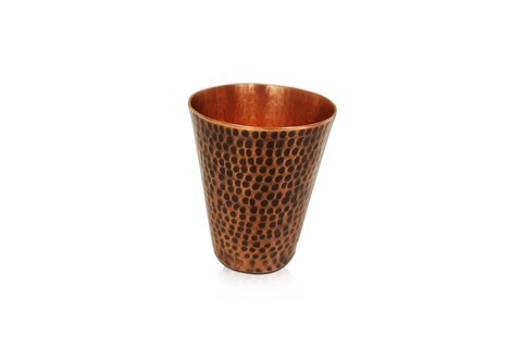 Simmply Living - Copper Hammered Antique Glass