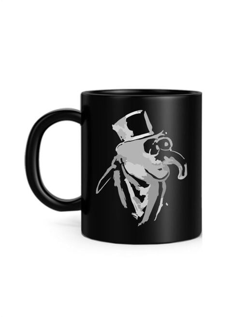 FMstyles Gonzo Printed Mug Black 10 cm