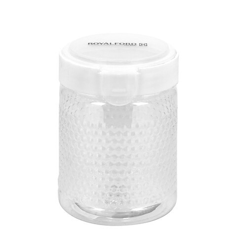 Royalford 1200ml Crystalia Round Canister