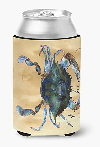 Caroline&#39;s Treasures 8159Cc Crab Can Or Bottle Beverage Insulator Hugger, Can Hugger, Multicolor