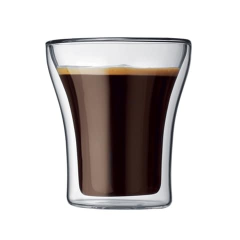 Bodum Assam Double Wall Glass 2-Piece Set, 200ml