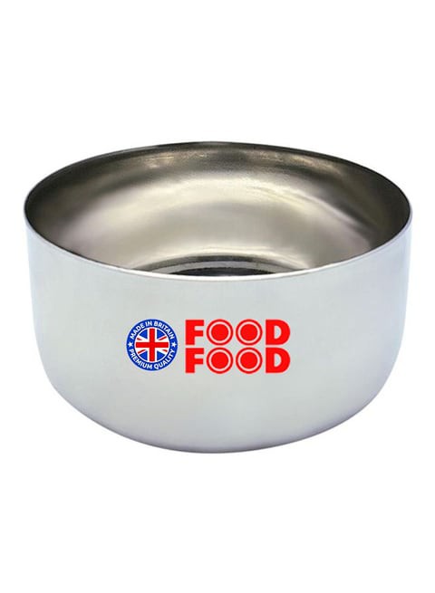 Generic Steel Bowl Silver 10x5cm