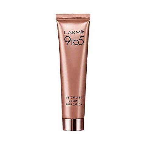 Lakm&eacute; 9 to 5 Weightless Mousse Foundation, Rose Honey, 25g