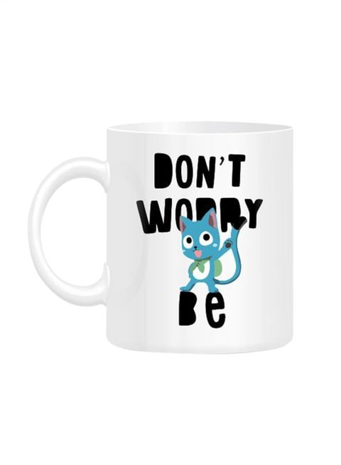 FMstyles Fairy tail Printed Mug White 10 cm