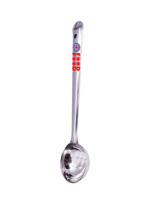 Generic Flare Laddle Spoon Silver 37x3.5cm