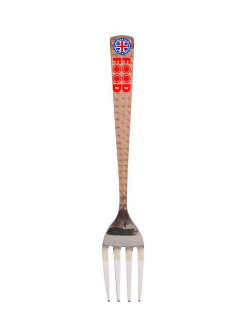 Generic 3-Piece Dessert Fork Set Brown 57cm