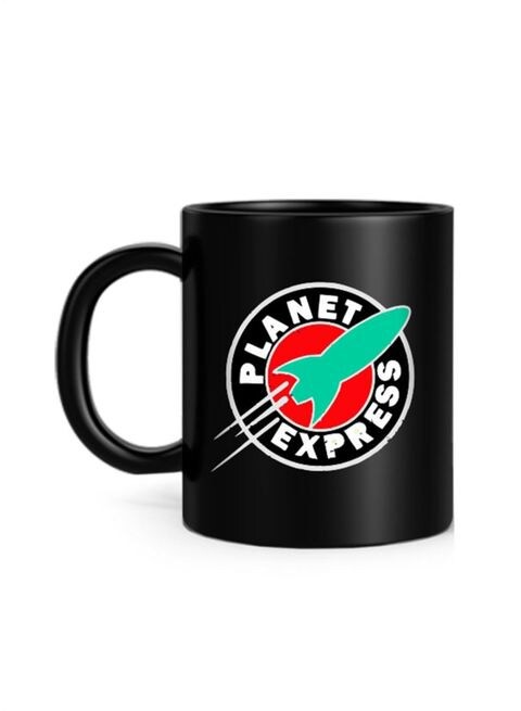 FMstyles Planet Express Printed Mug Black 10 cm