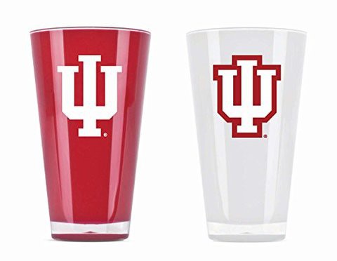 Duck House Ncaa Indiana Hoosiers 20Oz Insulated Acrylic Tumbler Set Of 2