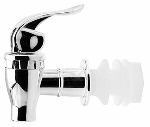 Push Style Spigot for Beverage Dispenser Carafe, Replacement Lever Pour Spout for Beverage Dispenser