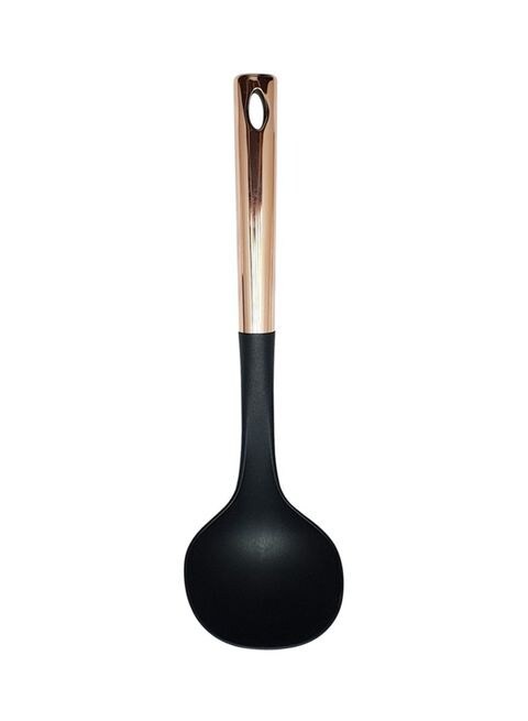 Copper Handle Serving Laddle Black/Gold