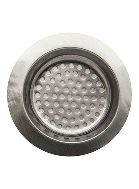 Stainless Steel Sink Strainer Silver 7centimeter