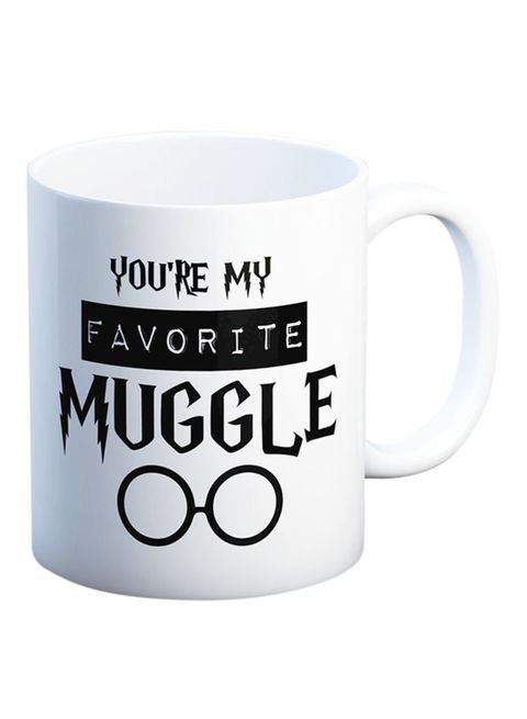 Spoil Your Wall Harry Potter Quote Coffee Mug White/Black 11Ounce