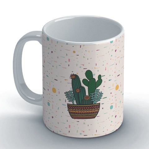 Cactus potted plants Coffee Mug