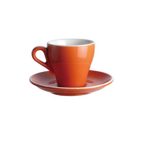 Sharpdo 90ML Glazed Coffee Cup And Dish Cup 90ML Saucer 12.5*12.5CM