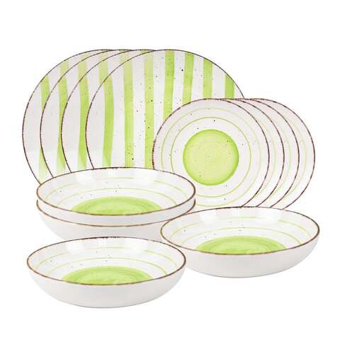 RAJ 12 PC KABANA DINNER SET