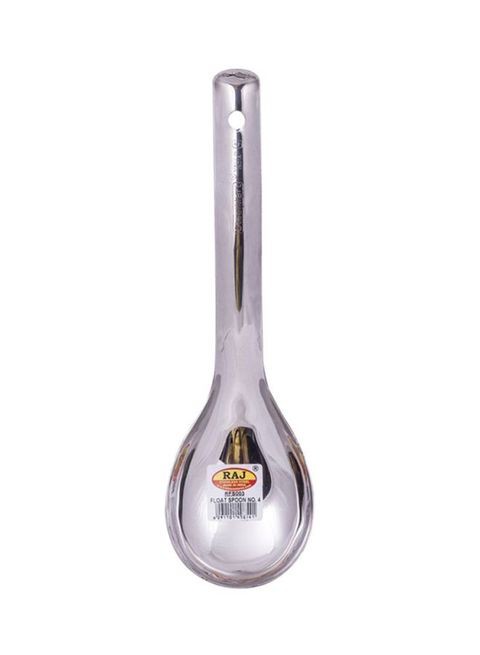 Stainless Steel Float Spoon Silver 25.5 x 7.5cm