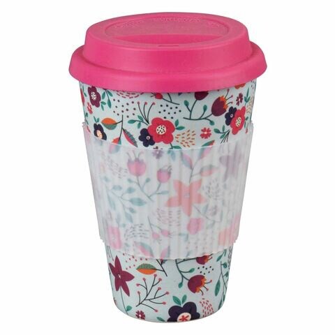 Bamboo Flowers Printed Cup 13cm